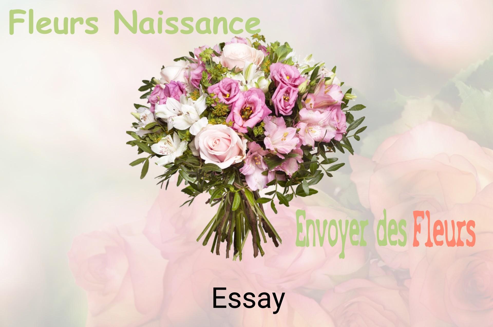 Bouquet de fleurs de naissance livré à Essay